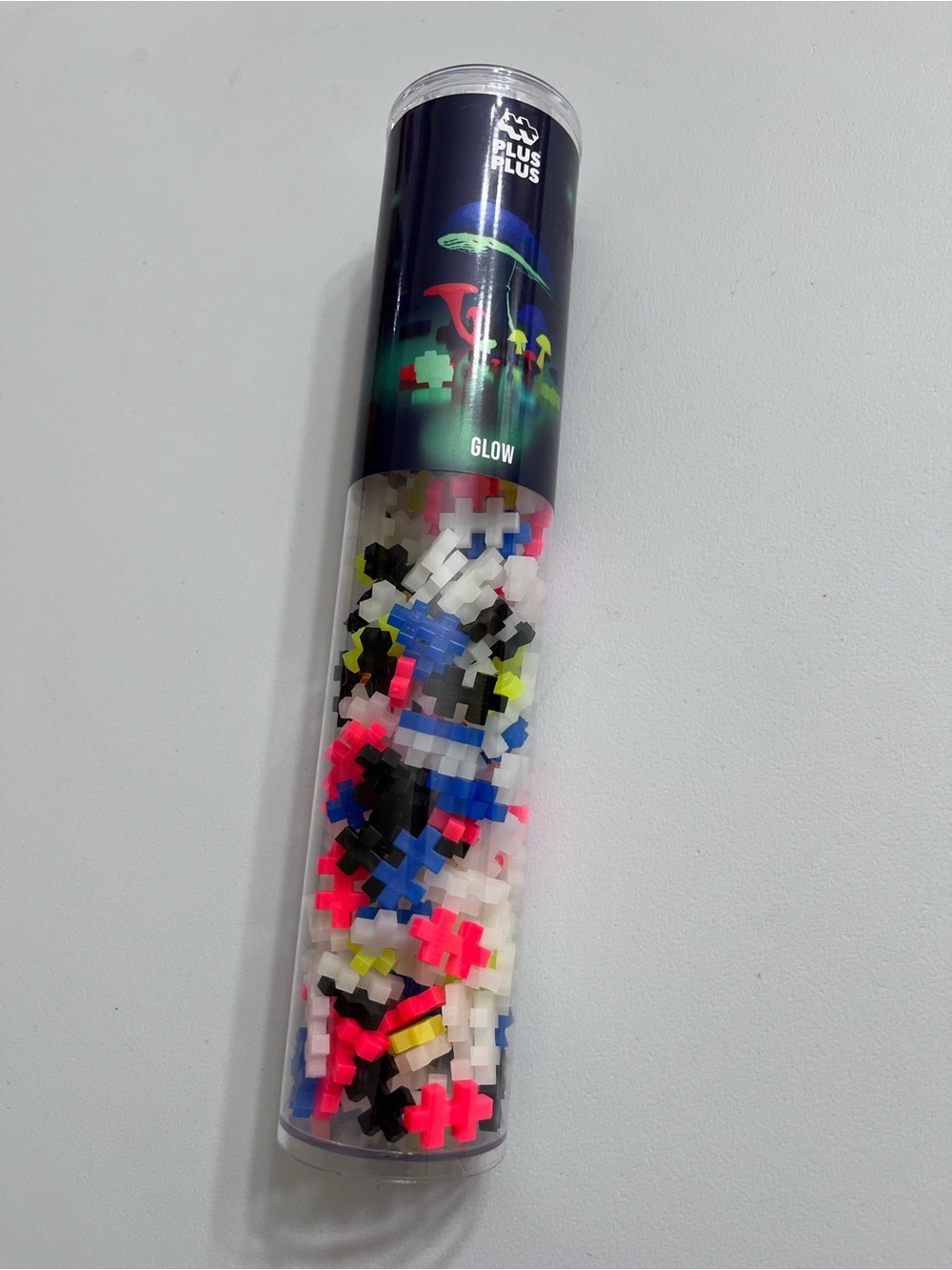 Plus-Plus Glow Builder Tube - Multicolor